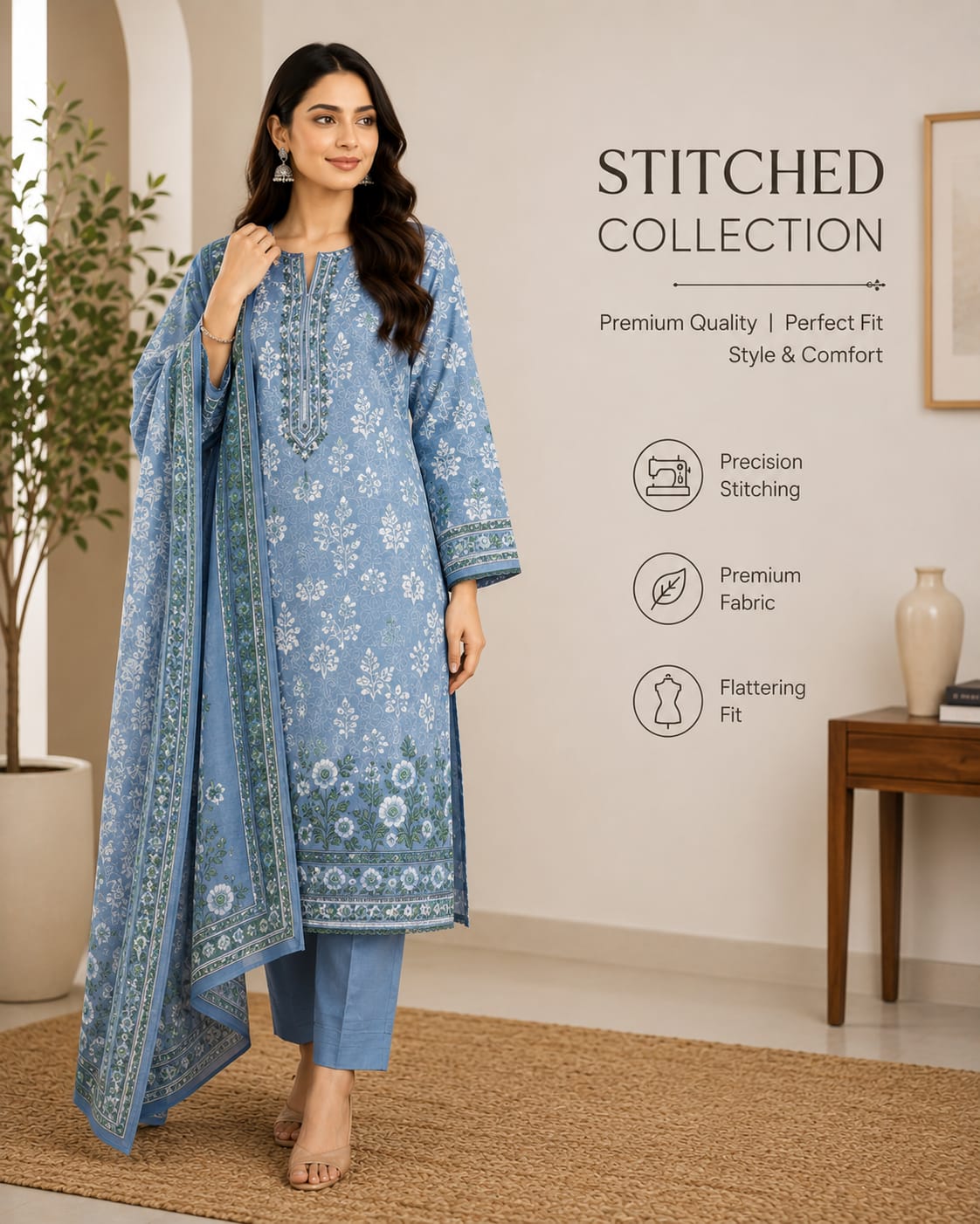 Stitched collection
