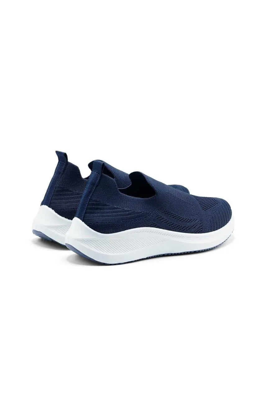 Men's Blue Slip-On Walking Sneakers