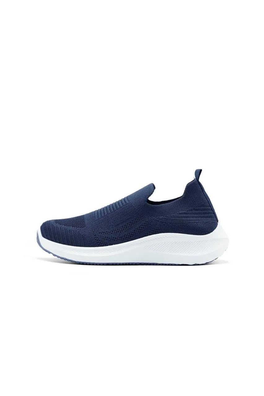 Men's Blue Slip-On Walking Sneakers